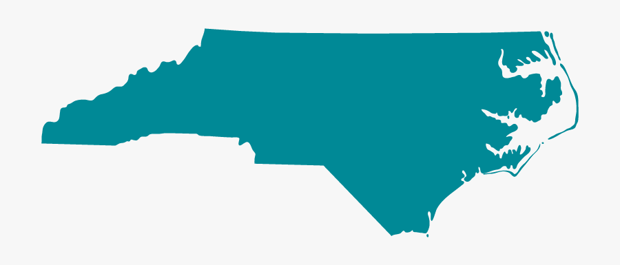 Map Of North Carolina Png - State North Carolina, Transparent Clipart