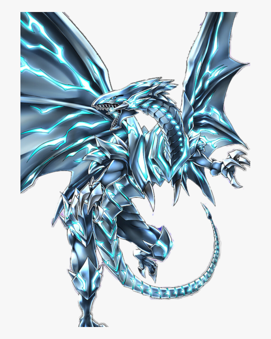 More Wallpaper Collections - Blue Eyes Alternative White Dragon Render, Transparent Clipart