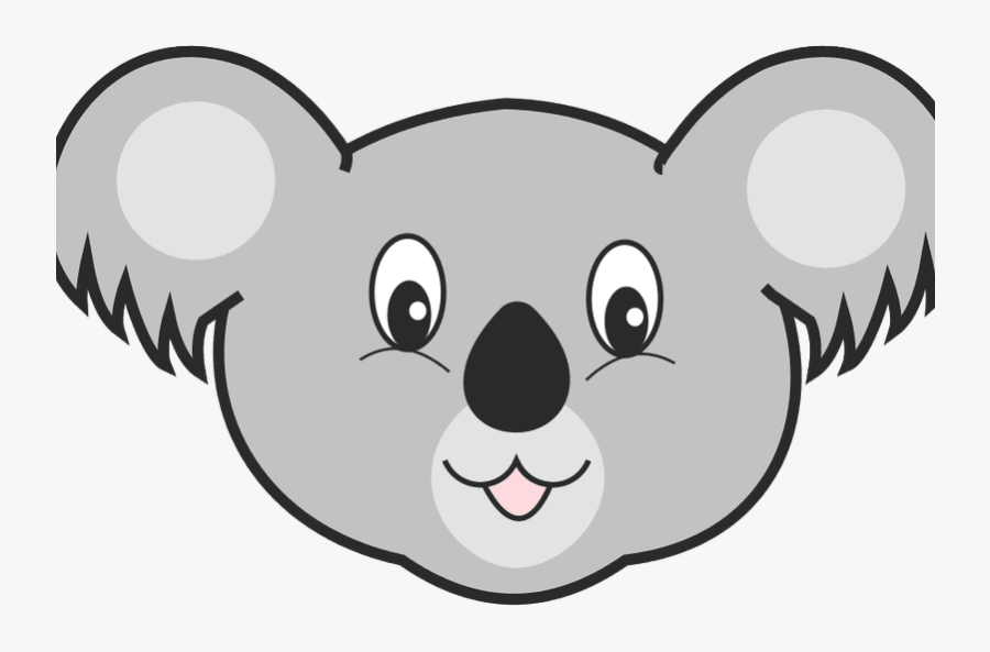 Download Nobby Design Koala Face Mask Clipart , Png - Koala Cartoon Face Png, Transparent Clipart