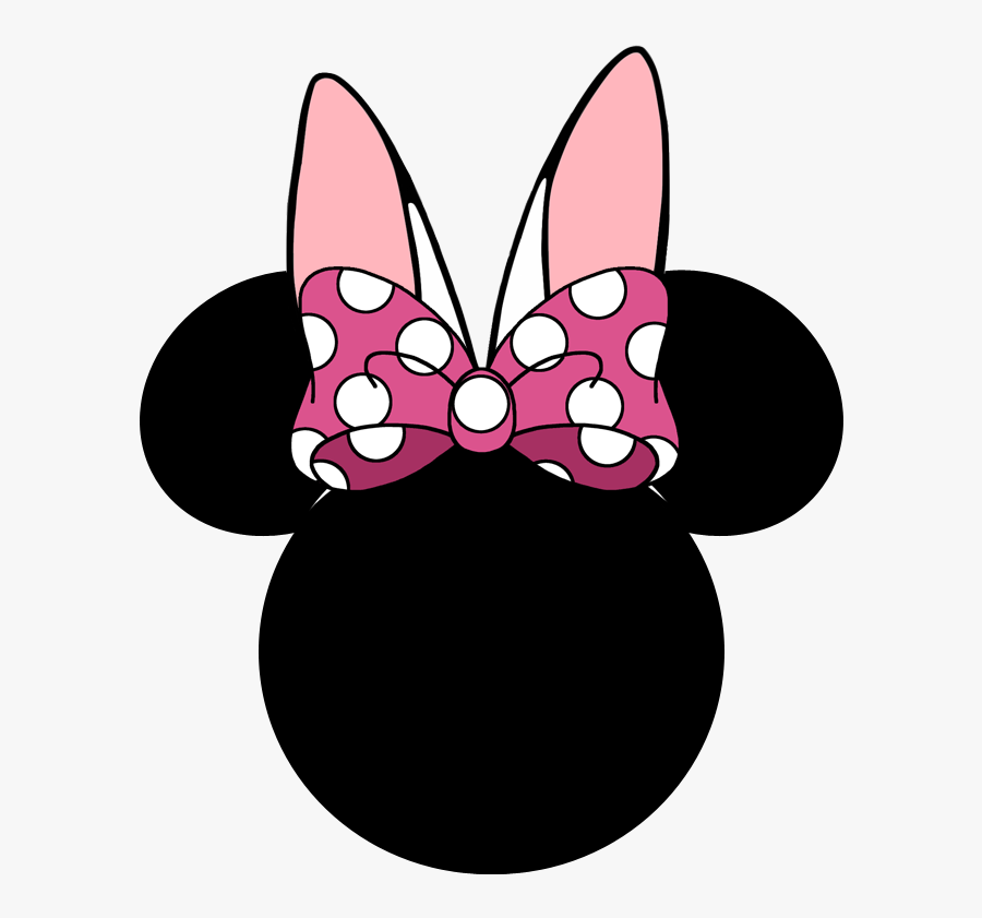 Transparent Rabbit Ears Png - Minnie Mouse, Transparent Clipart