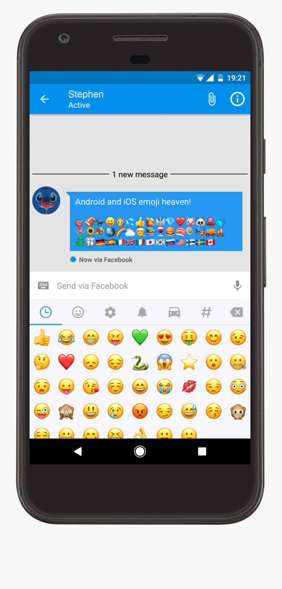 Disa Unified Messenger Google - Smartphone, Transparent Clipart