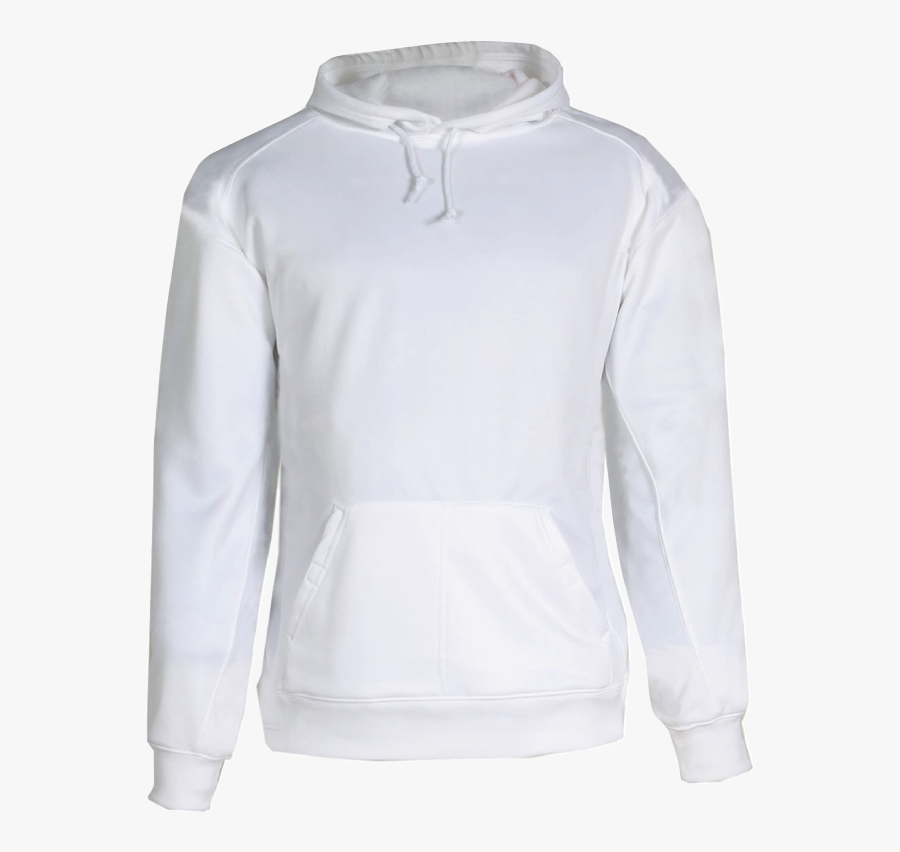 Hd Badger Dry Fit - Sweatshirt Hoodie White Template , Free Transparent ...