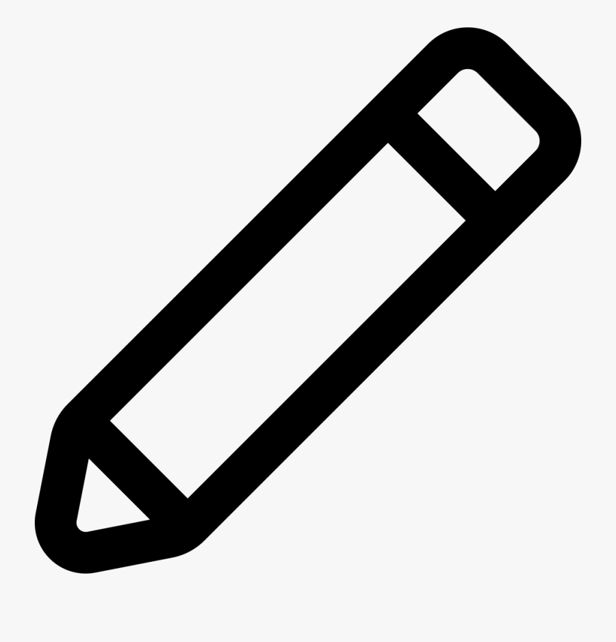 Transparent Pencil Outline Clipart - Sketch Pad Icon Png, Transparent Clipart