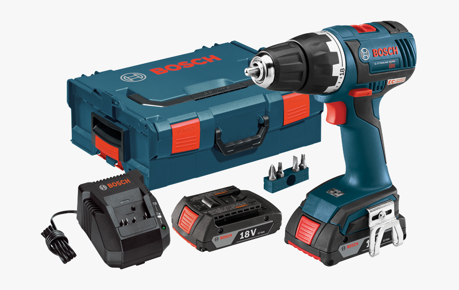 Drill Clipart Barena - Cordless Bosch Drill, Transparent Clipart