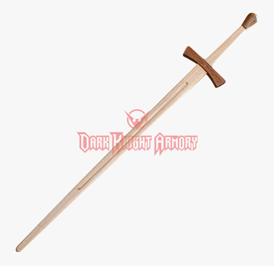 Clip Art Japanese Wooden Sword - Wooden Training Sword, Transparent Clipart