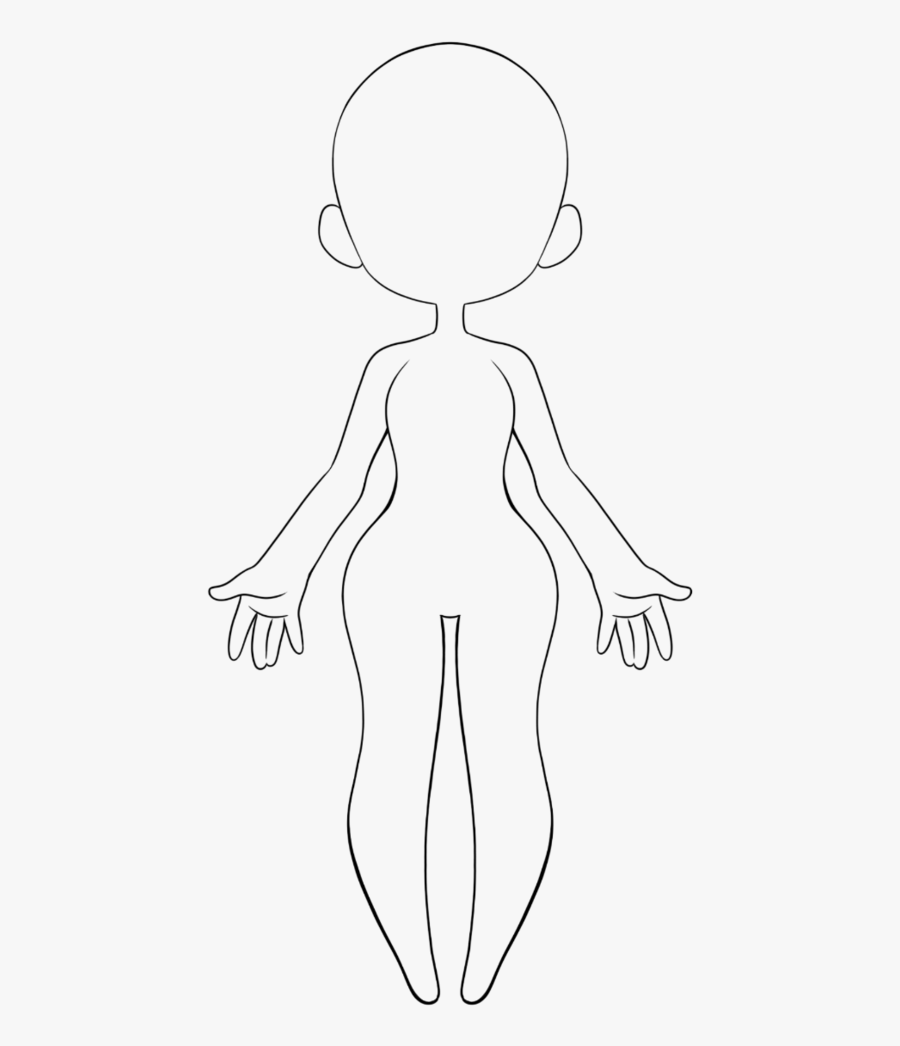 Clip Art Collection Of Free Poses Body Cute Chibi Drawing Base Free