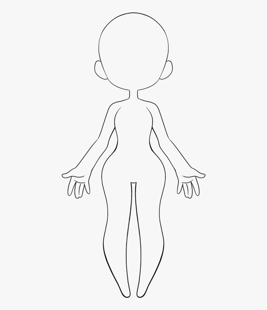 Clip Art Collection Of Free Poses Body Cute Chibi Drawing Base Free 