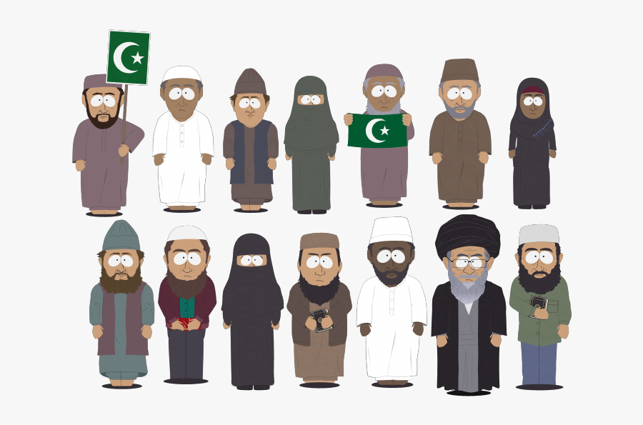 Official South Park Studios Wiki - Muslims Png, Transparent Clipart