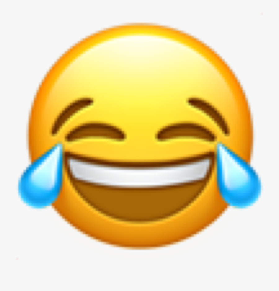 #lol #laughingoutloud #laughing #out #loud #laugh #emoji - Iphone Laughing Emoji, Transparent Clipart