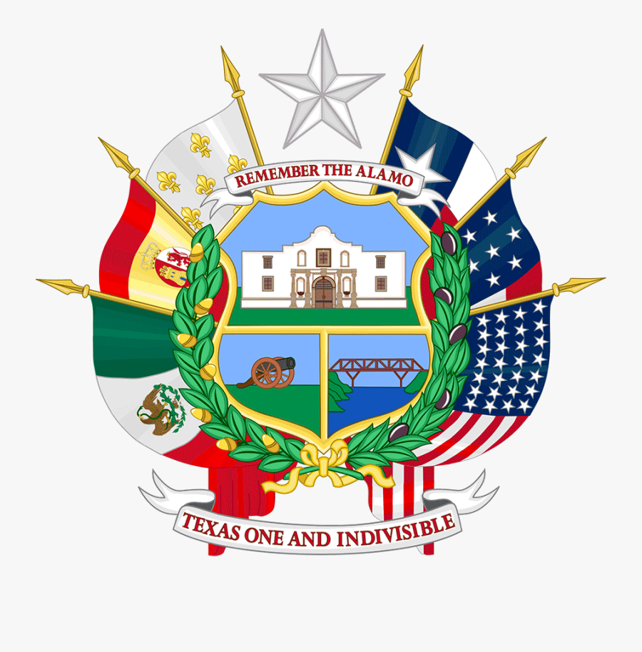 Six Flags Of Texas Seal, Transparent Clipart