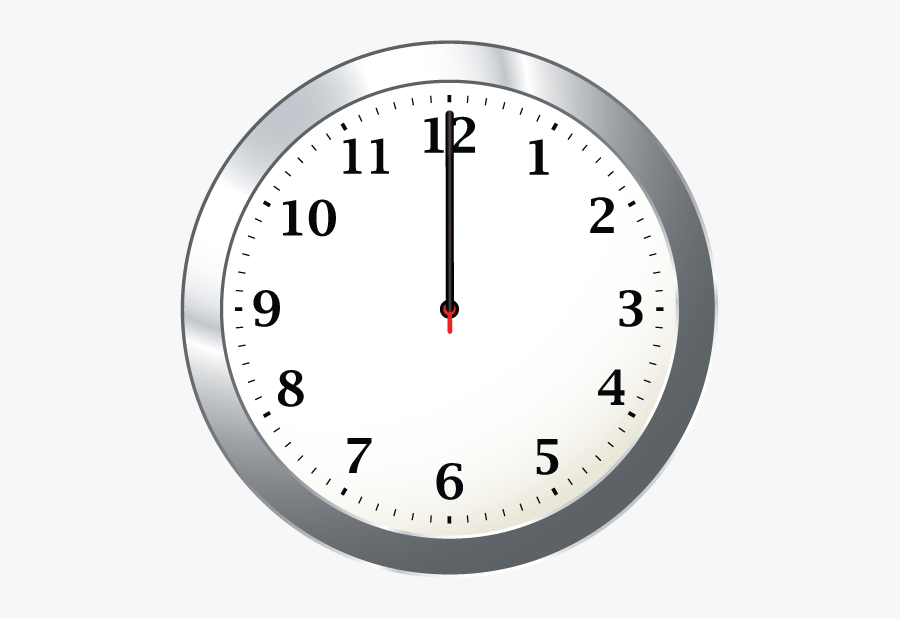 #clock #midnight #freetoedit - 6 15 On A Clock, Transparent Clipart