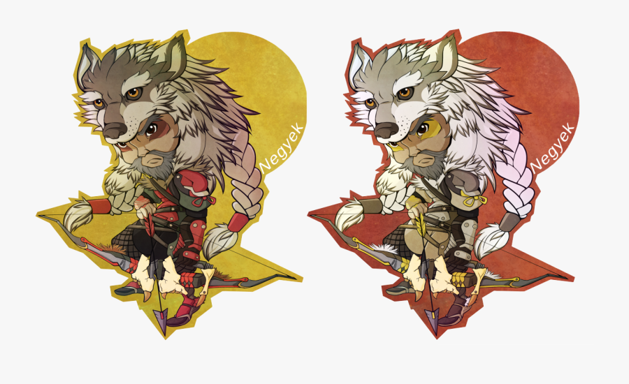 Transparent Wolf Eyes Png - Lone Wolf Hanzo Skin Art, Transparent Clipart