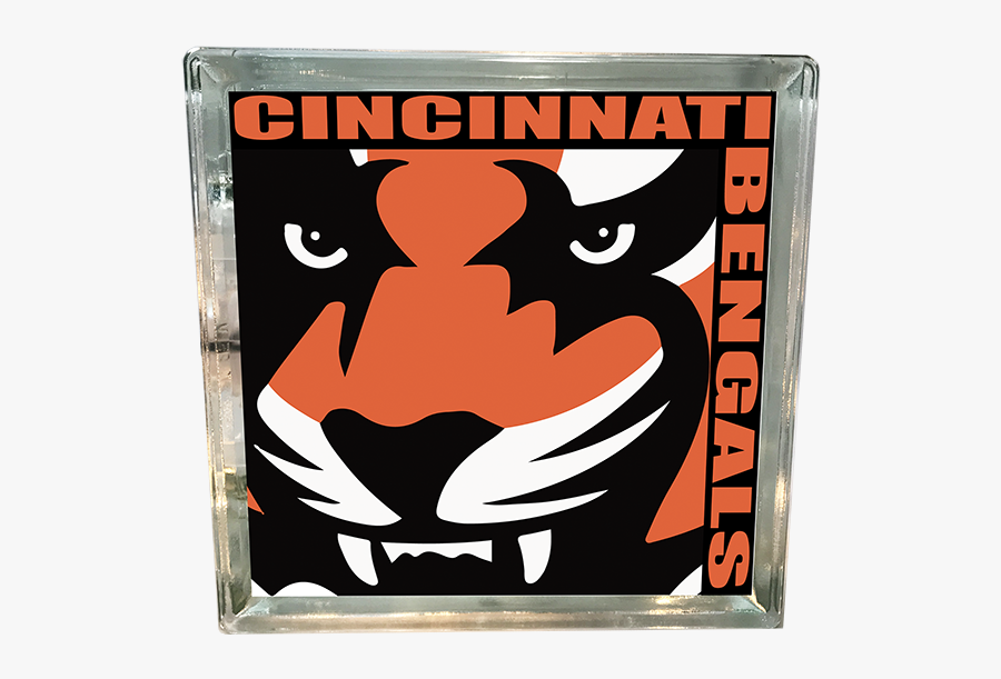 Cincinnati Bengals Nfl Los Angeles Rams American Football - Cincinnati Bengals Tiger Head, Transparent Clipart