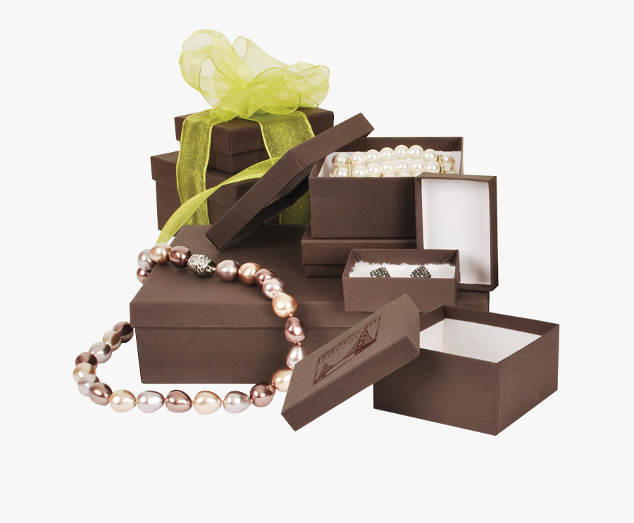 Chocolate Embossed Jewelry Boxes - Jewelry In Box Png, Transparent Clipart