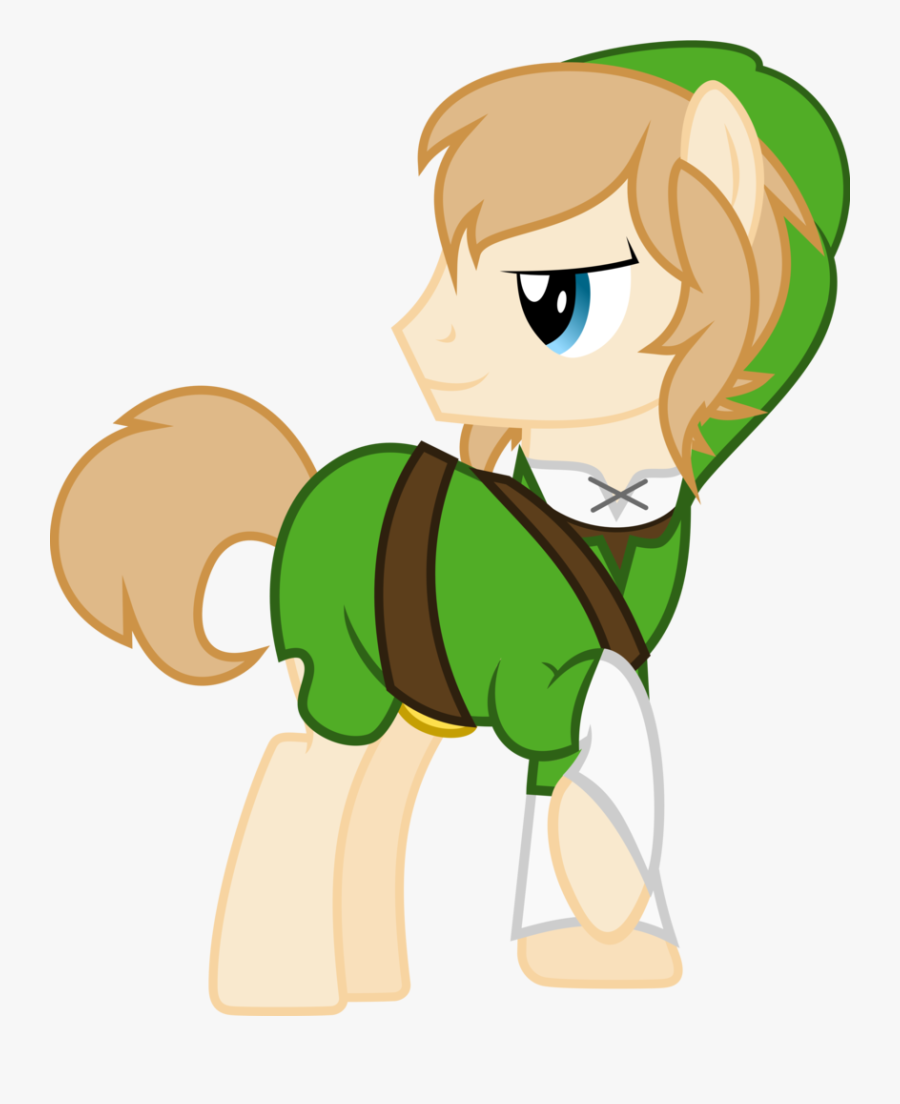 Bubblestormx, Link, Nintendo, Ponified, Safe, The Legend - Cartoon, Transparent Clipart