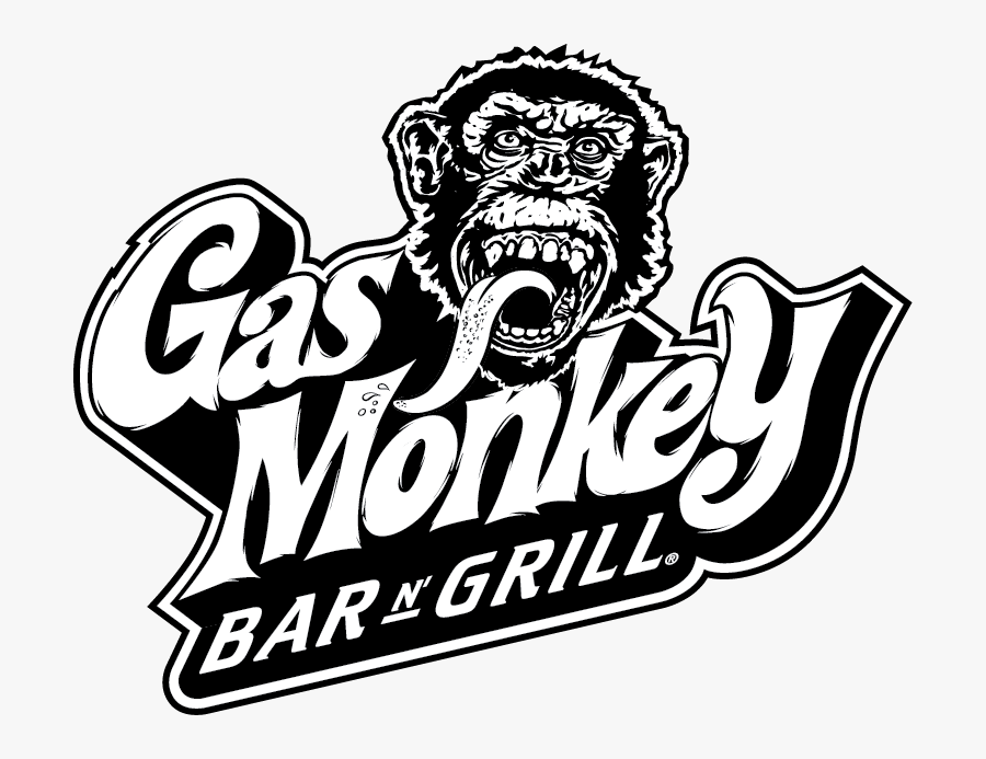 Clipart Music Emblem - Gas Monkey Bar And Grill Logo, Transparent Clipart