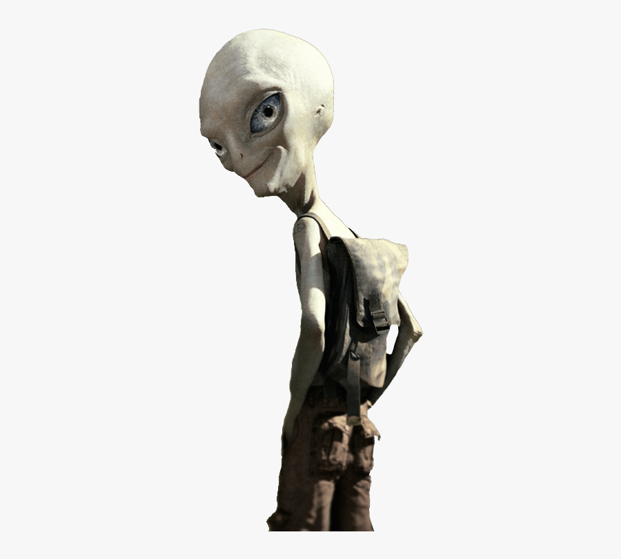 Paul Looking Back - Alien Back Png , Free Transparent Clipart - ClipartKey