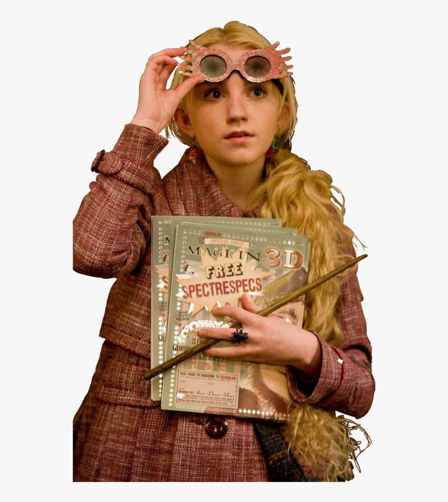 Luna Lovegood Sticker ❤ 💙 - Luna Lovegood , Free Transparent Clipart - Cli...