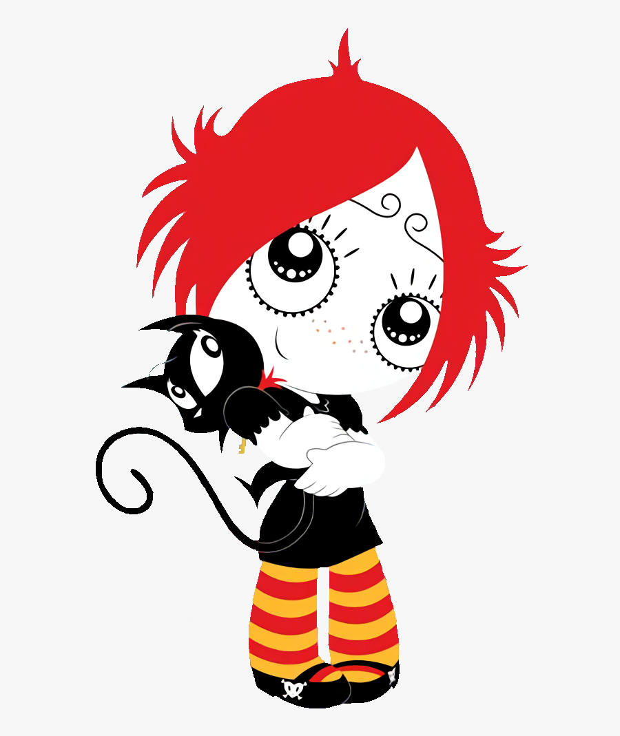 Clip Art Saca Tu Cuaderno Clipart - Ruby Gloom Characters Names, Transparent Clipart