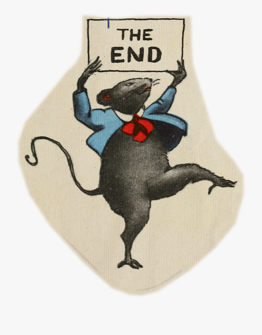 File Little Gray Mouse - Mouse The End, Transparent Clipart