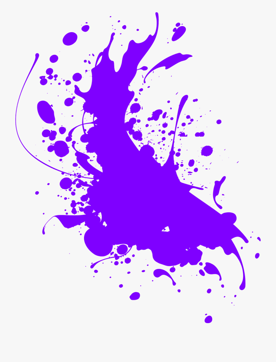 Splat Purple Paint Free Photo - Splatter Png , Free Transparent Clipart