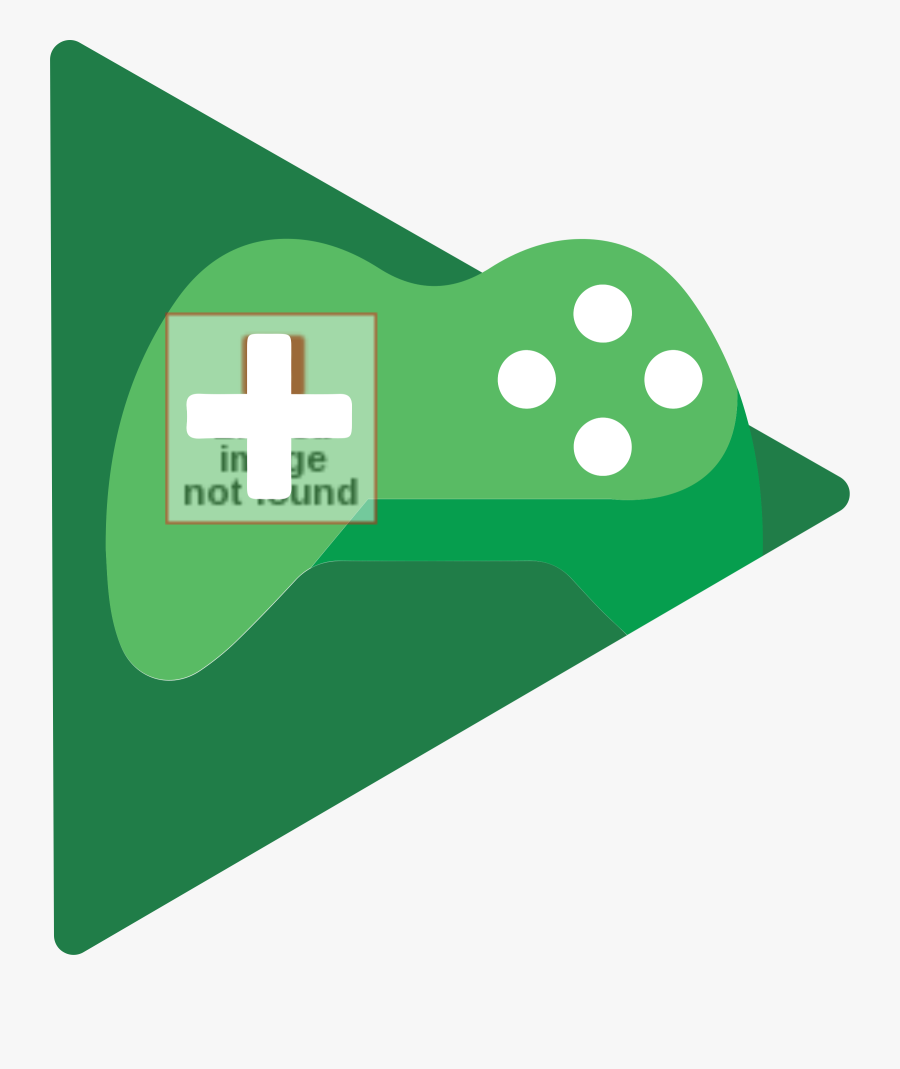 Google Play Games Logo, Transparent Clipart