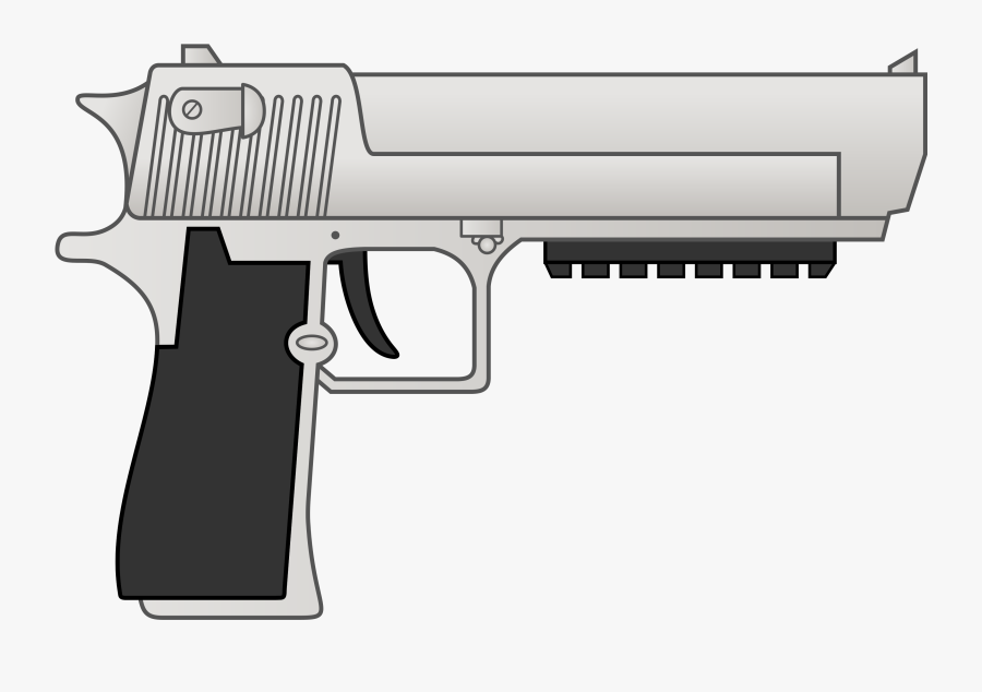 Gun Drawing Revolver - Armas De Fuego Dibujos, Transparent Clipart