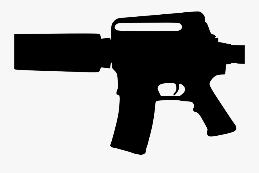 Ar-15 Guns Cliparts - Transparent Ar 15 Clipart, Transparent Clipart