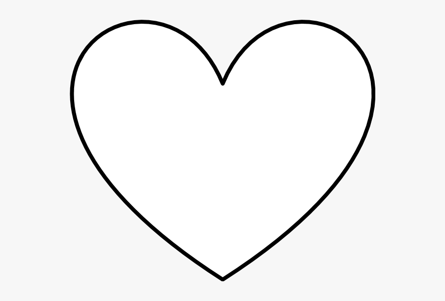 Heart Outline Png, Transparent Clipart