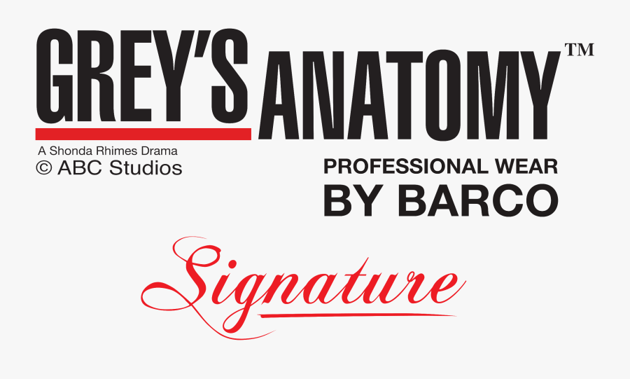 Clip Art Greys Anatomy Font - Grey's Anatomy Signature Logo, Transparent Clipart