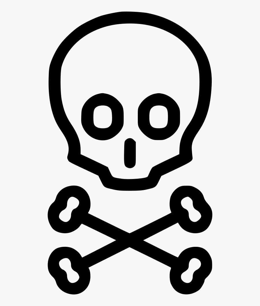 Poison Danger Death Caution Comments - Clipart Death Sign, Transparent Clipart