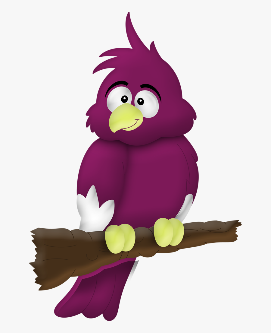 *✿*pajaros Y Jaulas*✿* - Violet Birds Cartoon, Transparent Clipart