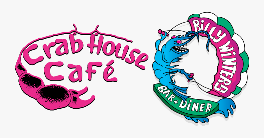 Crab House Cafe And Bill Winters Logo, Transparent Clipart