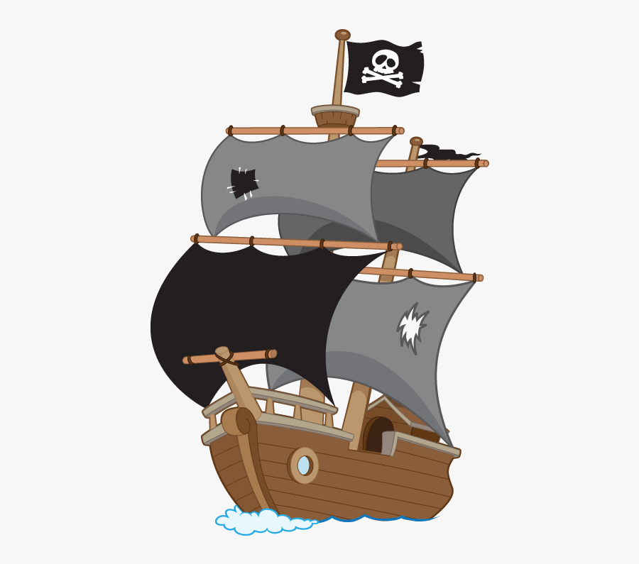 The Day I Became A Pirate Children - Dibujos De Piratas Infantiles, Transparent Clipart