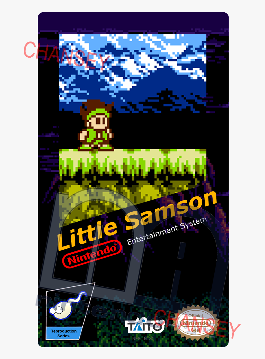 Little Samson Nes Screen Shots Png - Nes Label Art, Transparent Clipart