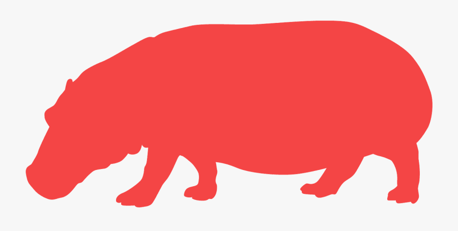 Hippopotamus, Transparent Clipart