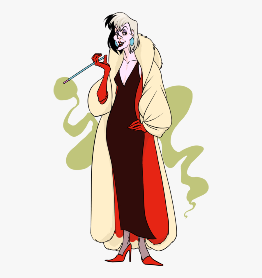 Cruella De Vil Png Image - Cruella De Vil Drawing, Transparent Clipart