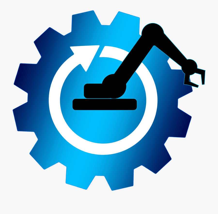 Industry4 0 Icon Clipart , Png Download - Robot Arm Png Icon, Transparent Clipart