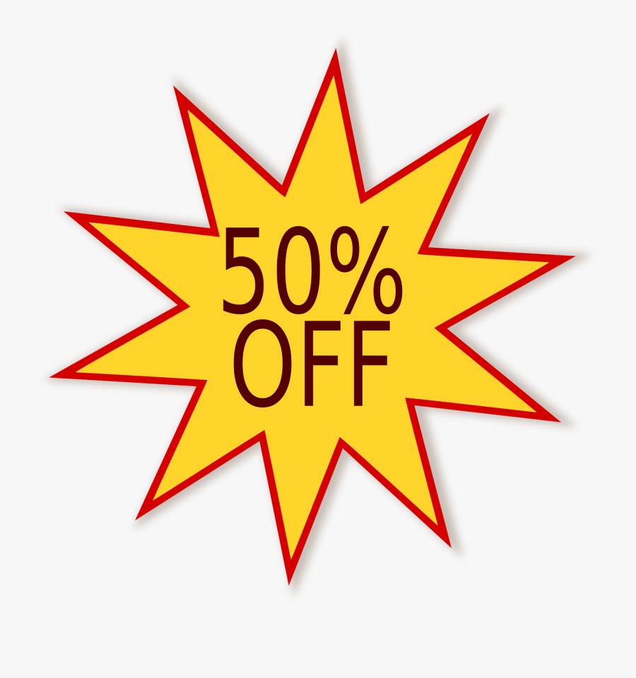 Sign 50 Off - Sun Gif Png Transparent, Transparent Clipart