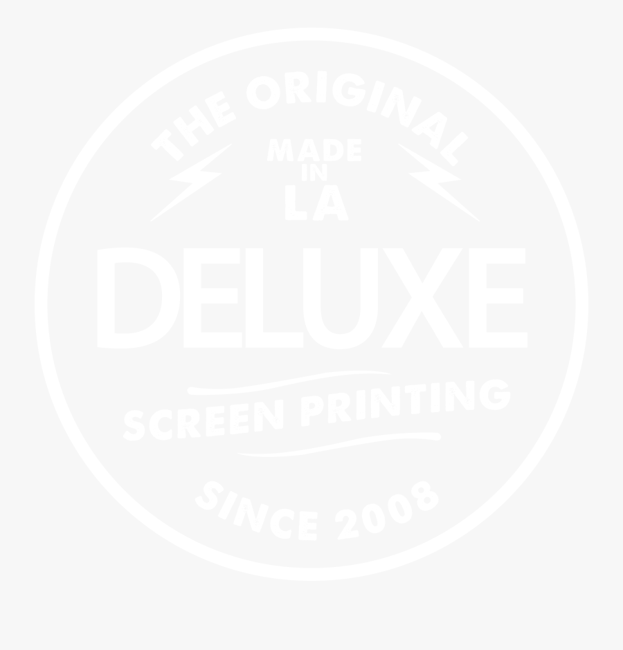 Transparent Screen Printing Png - Deluxe Screen Printing Logo, Transparent Clipart