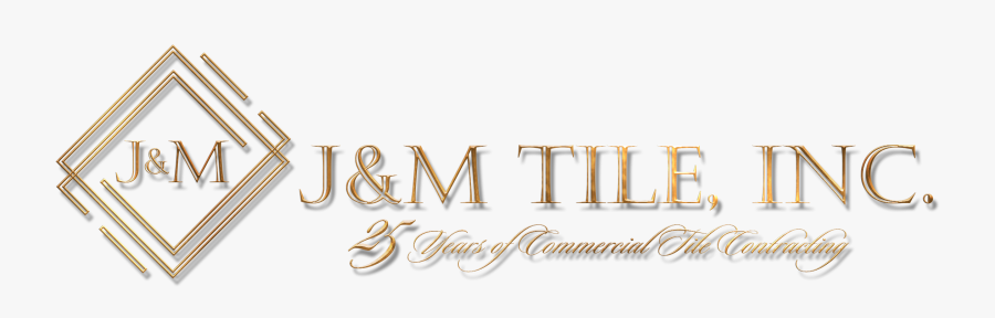 J&m Tile, Inc - Calligraphy, Transparent Clipart