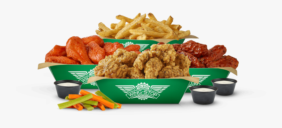 30pc Crew Pack - Wingstop Menu, Transparent Clipart