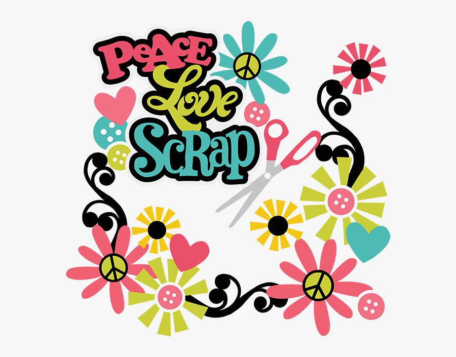 Peace Clipart Peace Love - Peace And Love Clip Art Png, Transparent Clipart