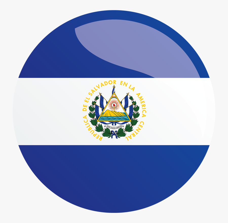 Transparent Icono De Telefono Png - El Salvador Flag Circle, Transparent Clipart