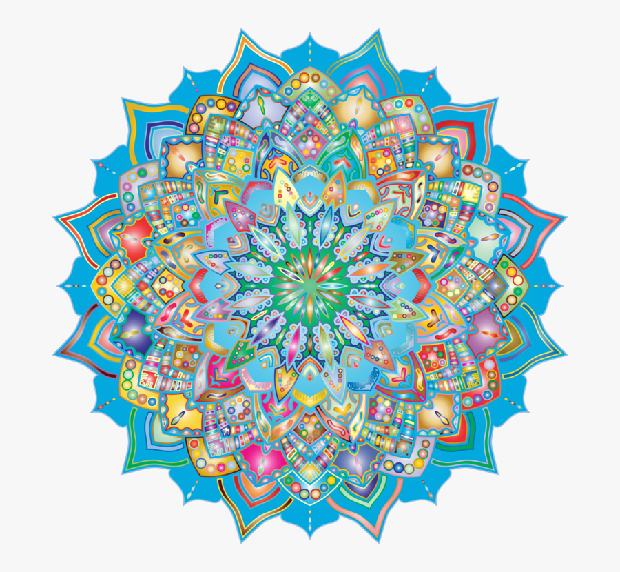 Mandala Art Vector Png, Transparent Clipart