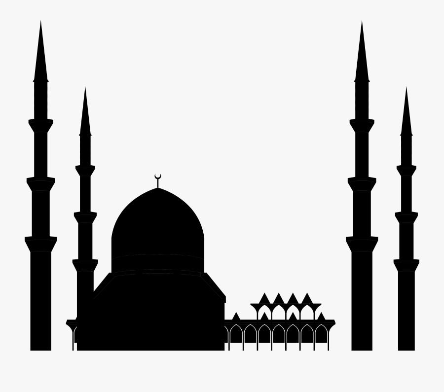 Mosque Silhouette Image Illustration Vector Graphics - Portable Network ...