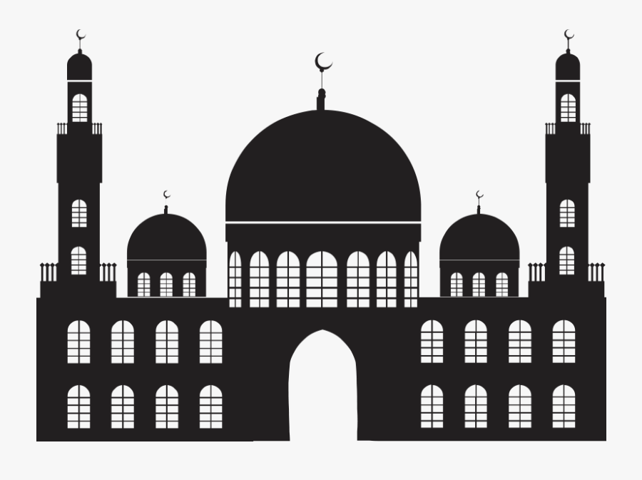 Islamic Masjid Vector Png Transparent - Transparent Background Mosque Icon, Transparent Clipart