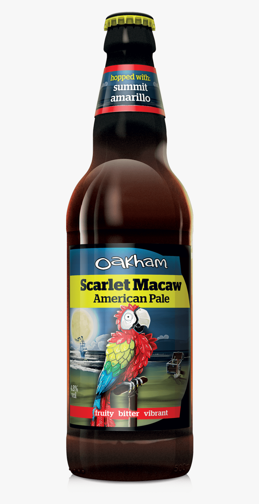 Core Beers - Scarlet Macaw - Oakham Ales Bishops Farewell, Transparent Clipart