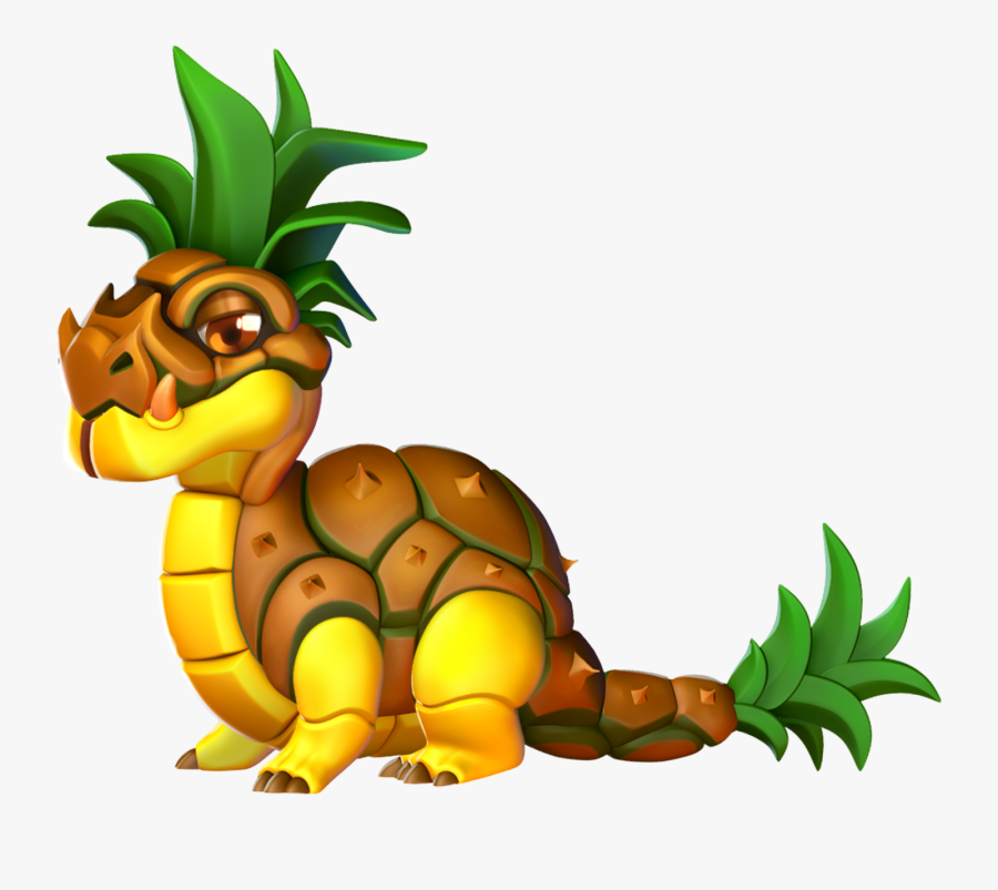 Pineapple As A Dragon Clipart , Png Download - Pineapple As A Dragon, Transparent Clipart
