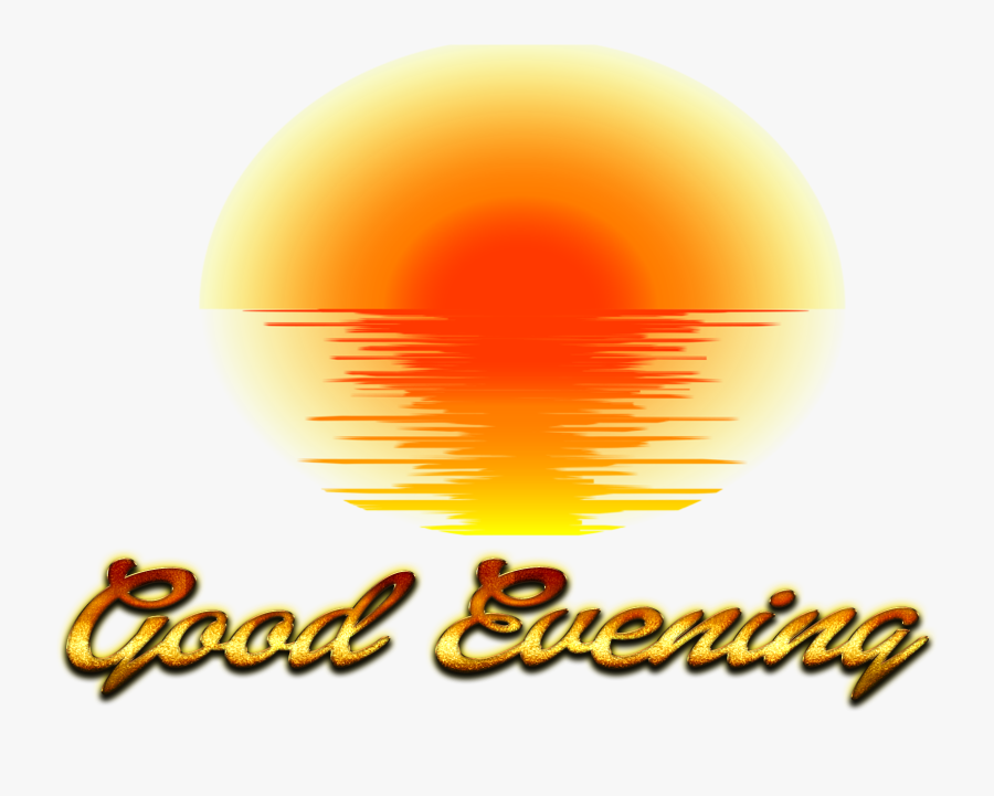 Good Evening Png Pic - Good Evening Png, Transparent Clipart